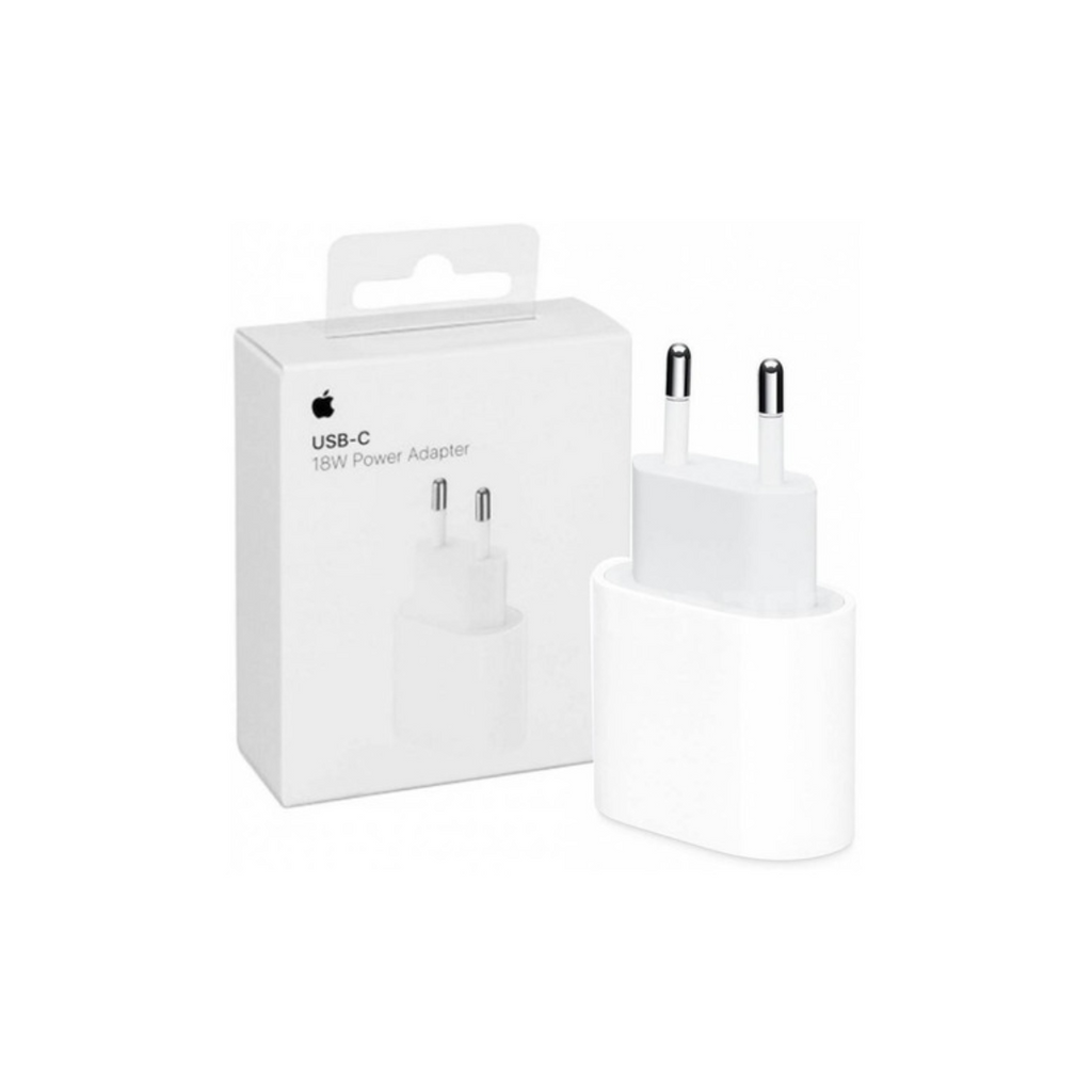 Cargador 20W USB-C iPhone iPad Android Carga Rapida