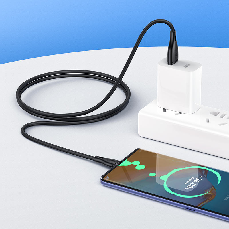 Cable USB a USB-C Hoco X61 Goma 1 Metro