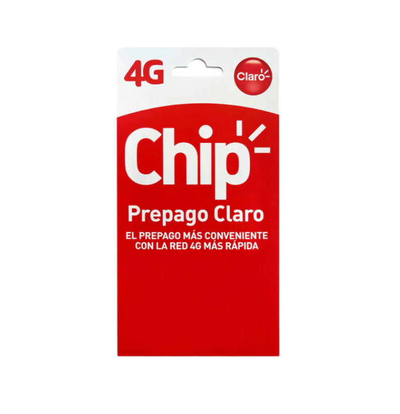 Chip Prepago Claro + Beneficios