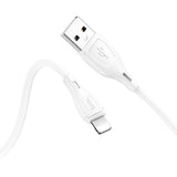 Cable USB a Lightning Para Apple Hoco X61 Goma 1 Metro