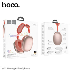 Audifonos Hoco W55 Rosado