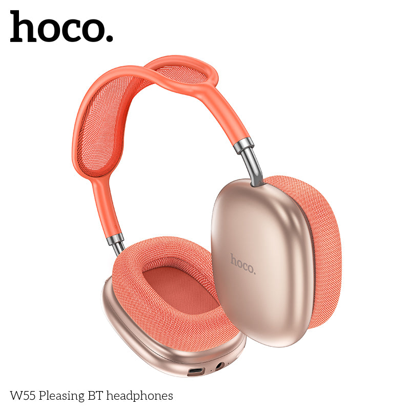 Audifonos Hoco W55 Rosado